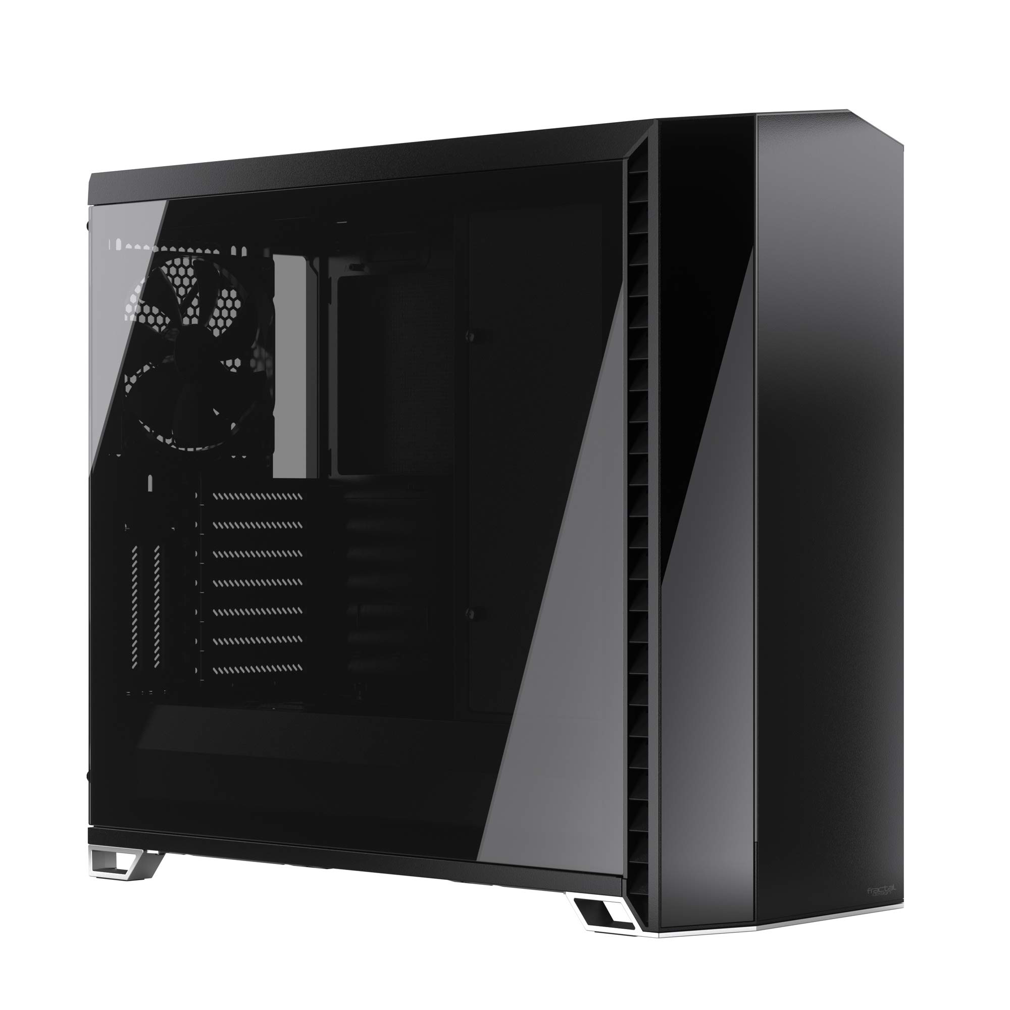 Vector RS FD-C-VER1A-02 ミドルタワー　PCケース　ダーク Amazon | Fractal Design Vector RS - Blackout Dark TG ミドルタワー